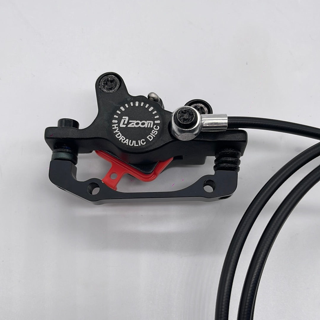 Wolf X REAR Hydraulic Brake Caliper with Line (Zoom) - High-Performance Braking for Mountain Bikes & E-Bikes