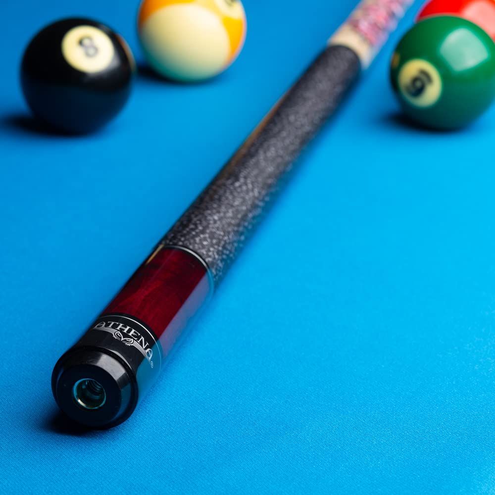 Athena Women's Pool Cue Stick - 2-Piece Billiard Cue with 10