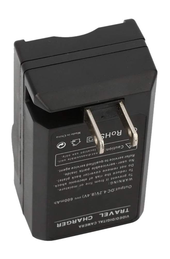 Amsahr Digital Replacement Camera & Camcorder Mini Battery Travel Charger - Compatible with Sony, Canon, Nikon (CH-KDKLIC7003-1CT) - Perfect for Travel, Vlogging & Outdoor Photography