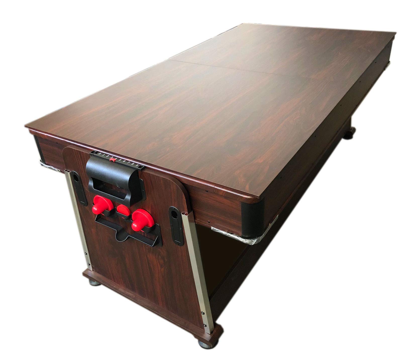 7FT American Pool Table with Table Tennis Top & Air Hockey Conversion - Multi-Game Combo for Home, Game Room & Entertainment Centers