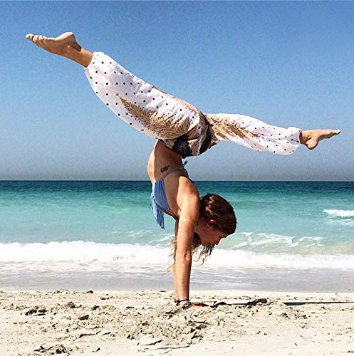 Women's Harem Pants - Flowy Boho Yoga Pants with Wide Leg for Lounge & Hippie Style | Perfect for Yoga, Meditation, Beach & Casual Wear