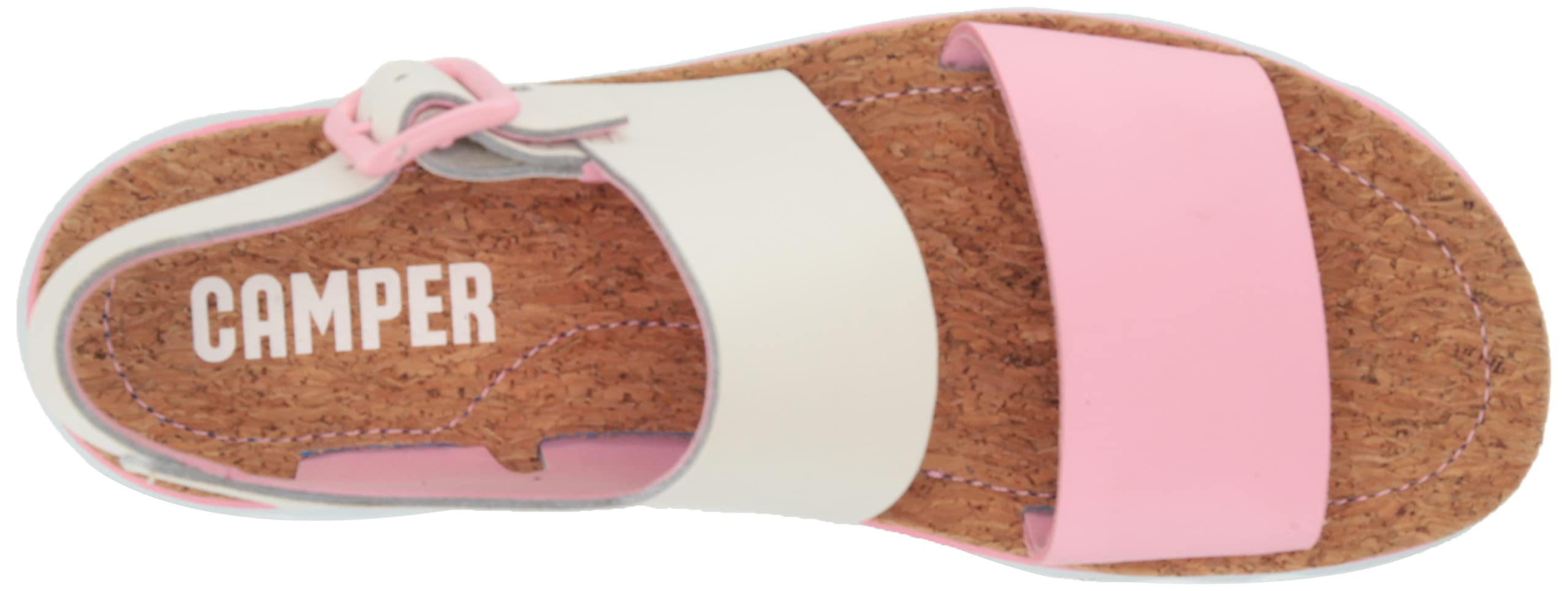 Camper Women's Comfortable Flat Sandals - Lightweight & Breathable Summer Shoes for Walking, Beach, and Casual Outfits