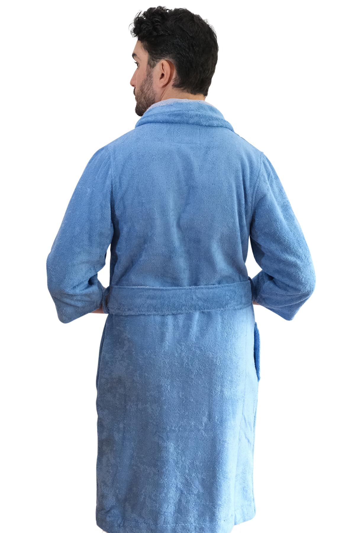 Luxury Men's Robe and Slippers Set with Matching Towels - 5 Piece Premium Bathrobe Collection | European Crafted Spa Gift Set for Him | Perfect for Relaxation, Hotels & Home Spa Days