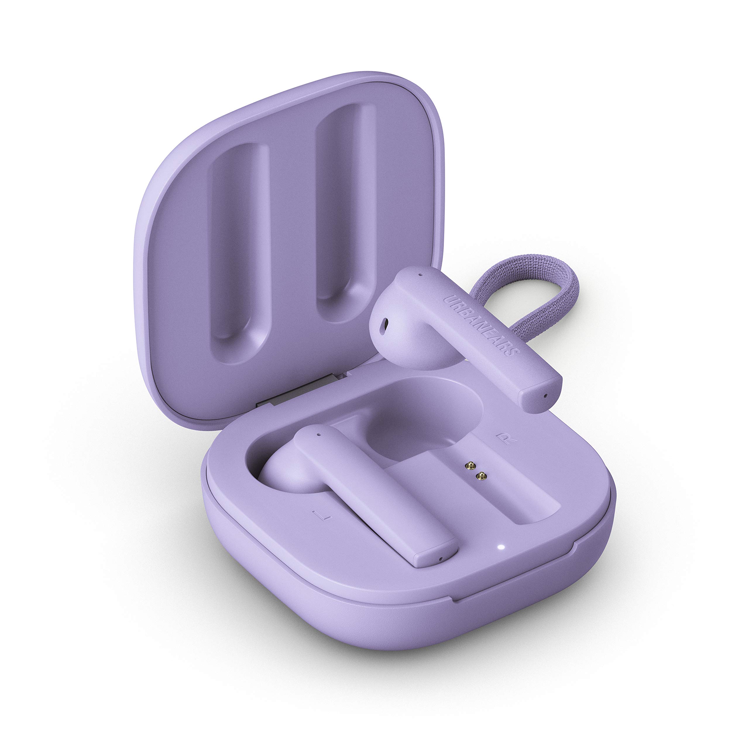 Urbanears Luma True Wireless Earbuds with Charging Case - Bluetooth 5.0, 24H Playtime, IPX4 Waterproof, Ultra Violet Purple | Perfect for Gym, Running, Commuting & Travel