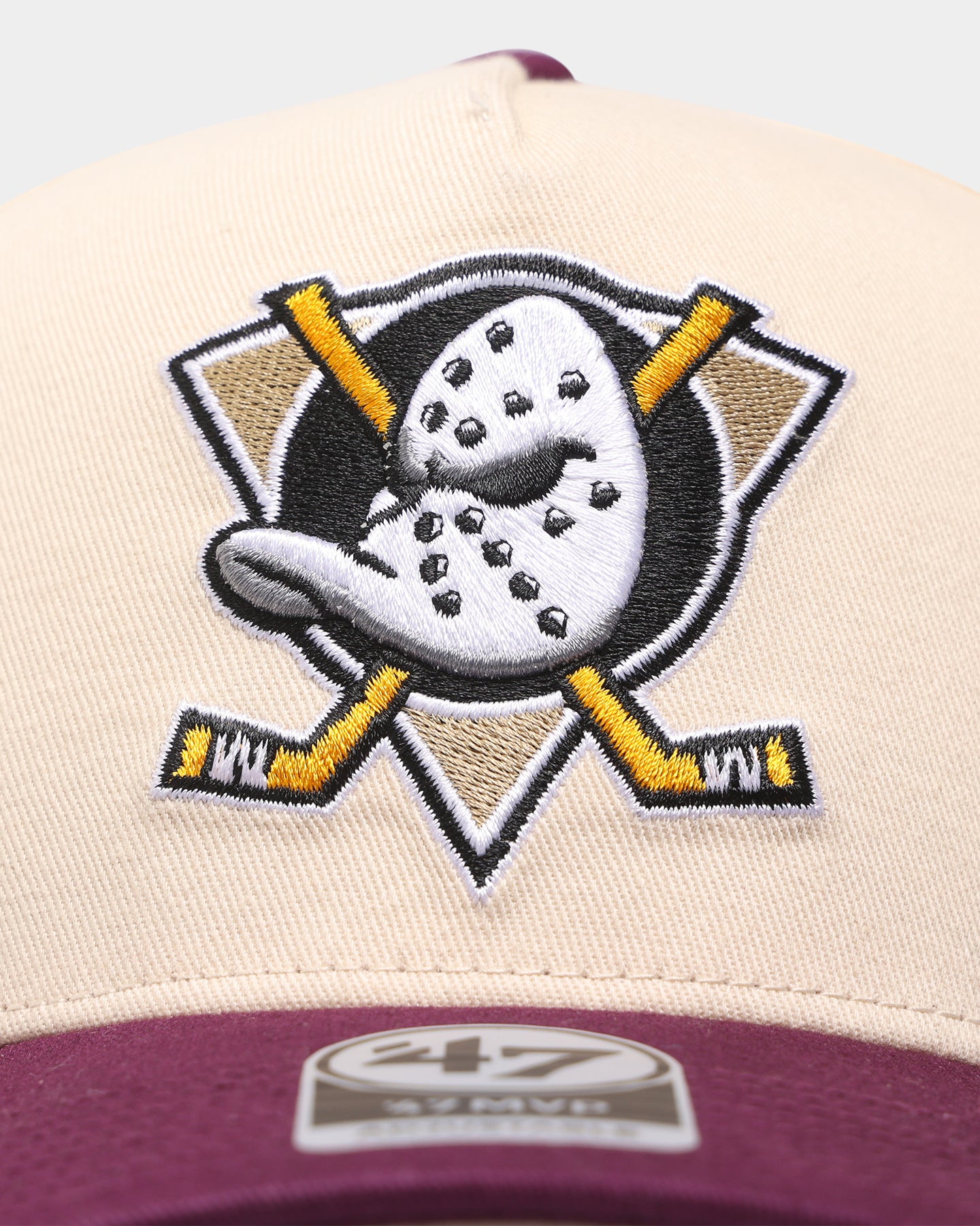 47 Brand Anaheim Ducks 'Ducks' Legend Replica '47 MVP DT Snapback Hat - Adjustable Baseball Cap for Men & Women - Perfect for Sports Fans, Casual Wear & Outdoor Activities