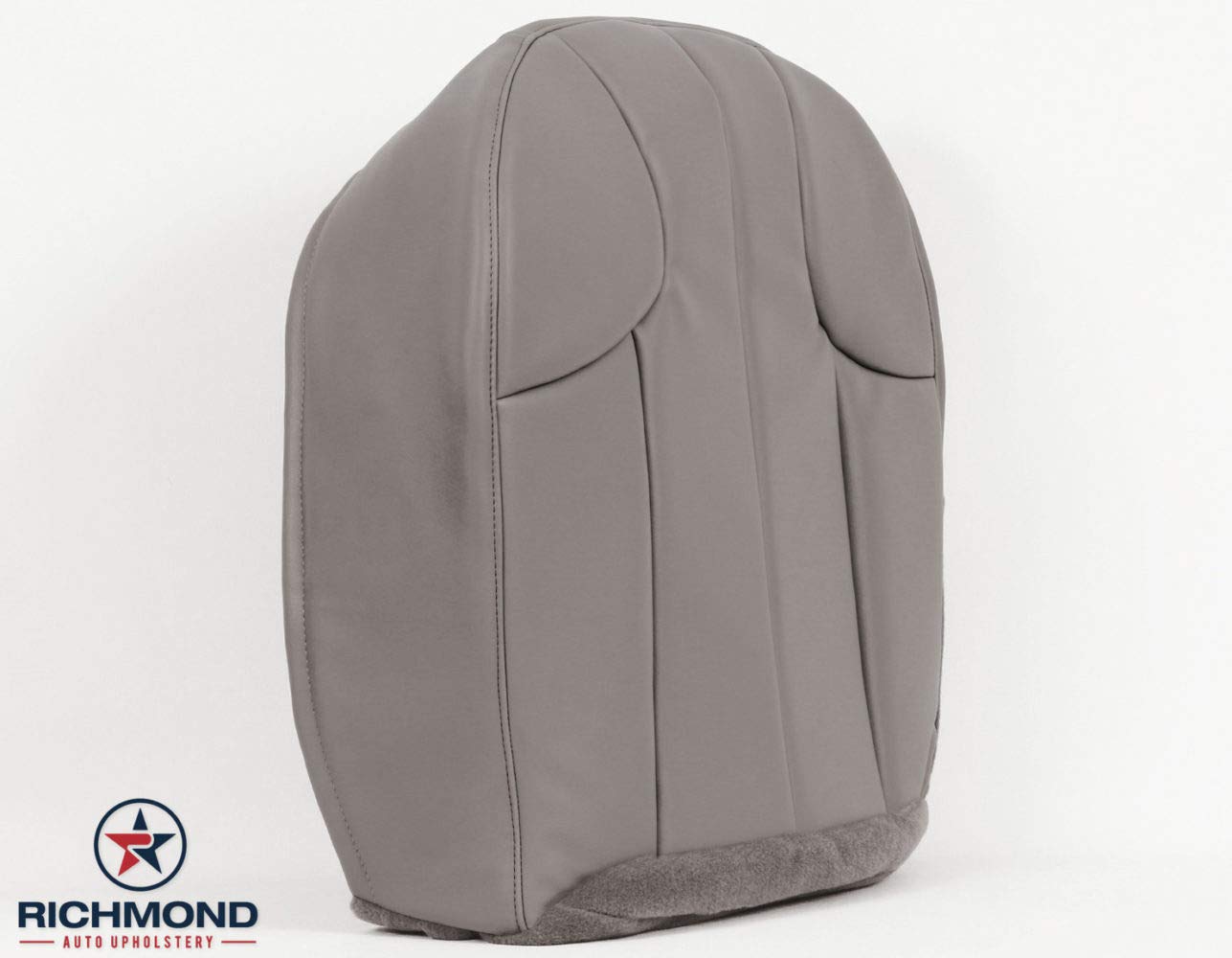 Genuine Leather Seat Cover for 1999-2001 Jeep Grand Cherokee Laredo - Driver Side Bottom Replacement in Gray | Richmond Auto Upholstery | Perfect for Car Interior Upgrade & Comfort Enhancement