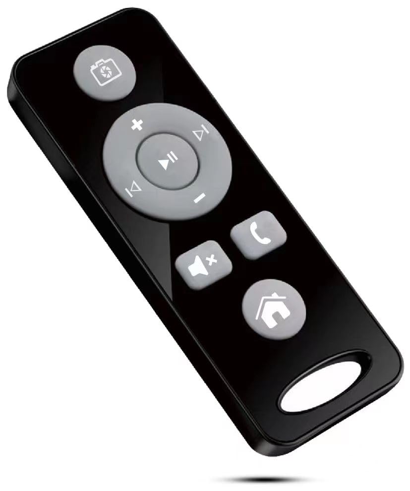 Wireless Bluetooth Camera Shutter Remote Control for iPhone iPad Android Smartphones & Tablets - Compatible with TikTok, Instagram, YouTube - Perfect for Vlogging, Live Streaming & Group Photos