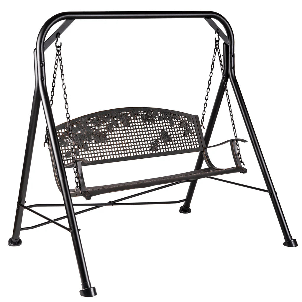 Outdoor Leaves Swing - Durable & Comfortable Hanging Chair for Garden, Patio, or Backyard Relaxation | Perfect for Reading, Lounging, and Enjoying Nature