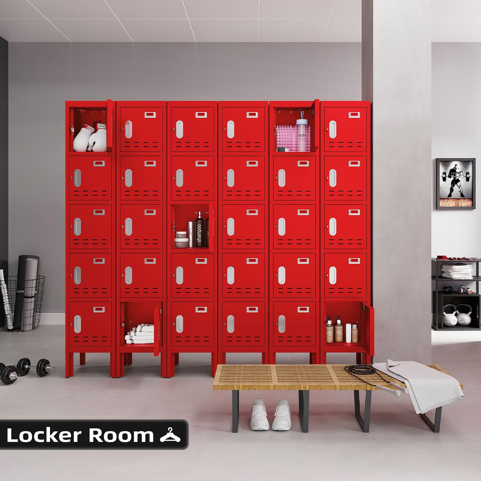 5-Door Metal Locker 66