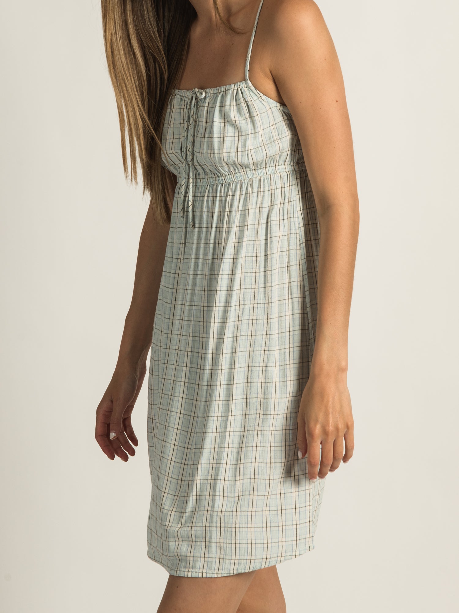 BILLABONG FEELIN BLUE YD Mini Slip Dress - Women's Summer Beach Cover Up, Swimwear Dress for Pool Party & Vacation - Clearance Sale