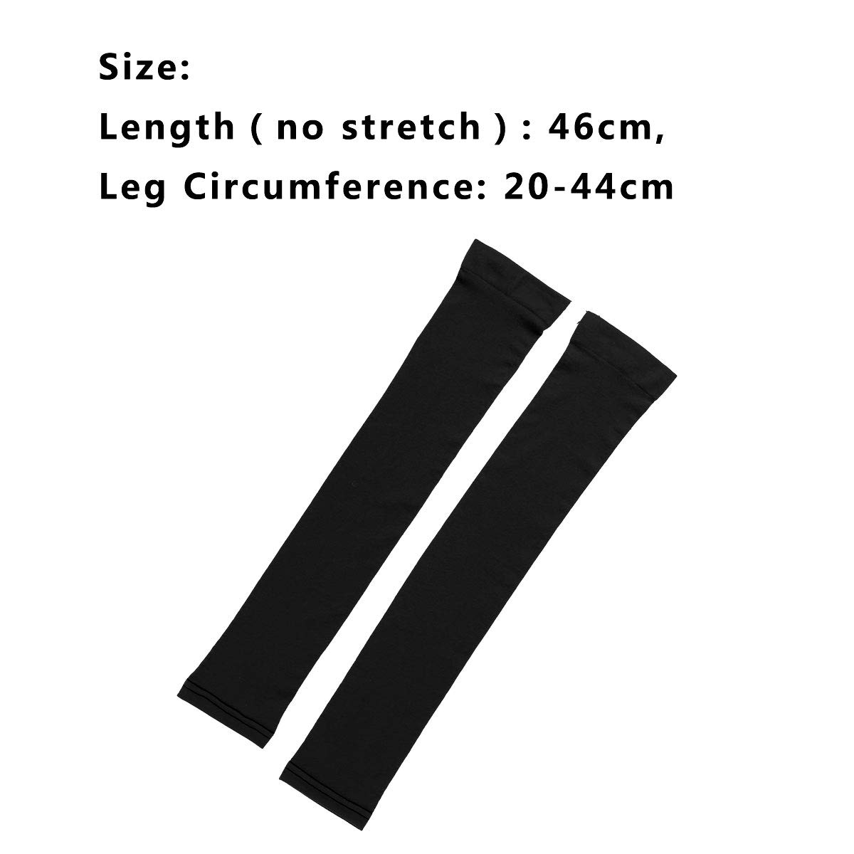 Men's Thigh High Compression Socks - Knee Brace Support Tights for Running, Sports & Recovery - Footless Stockings for Athletes & Active Lifestyles