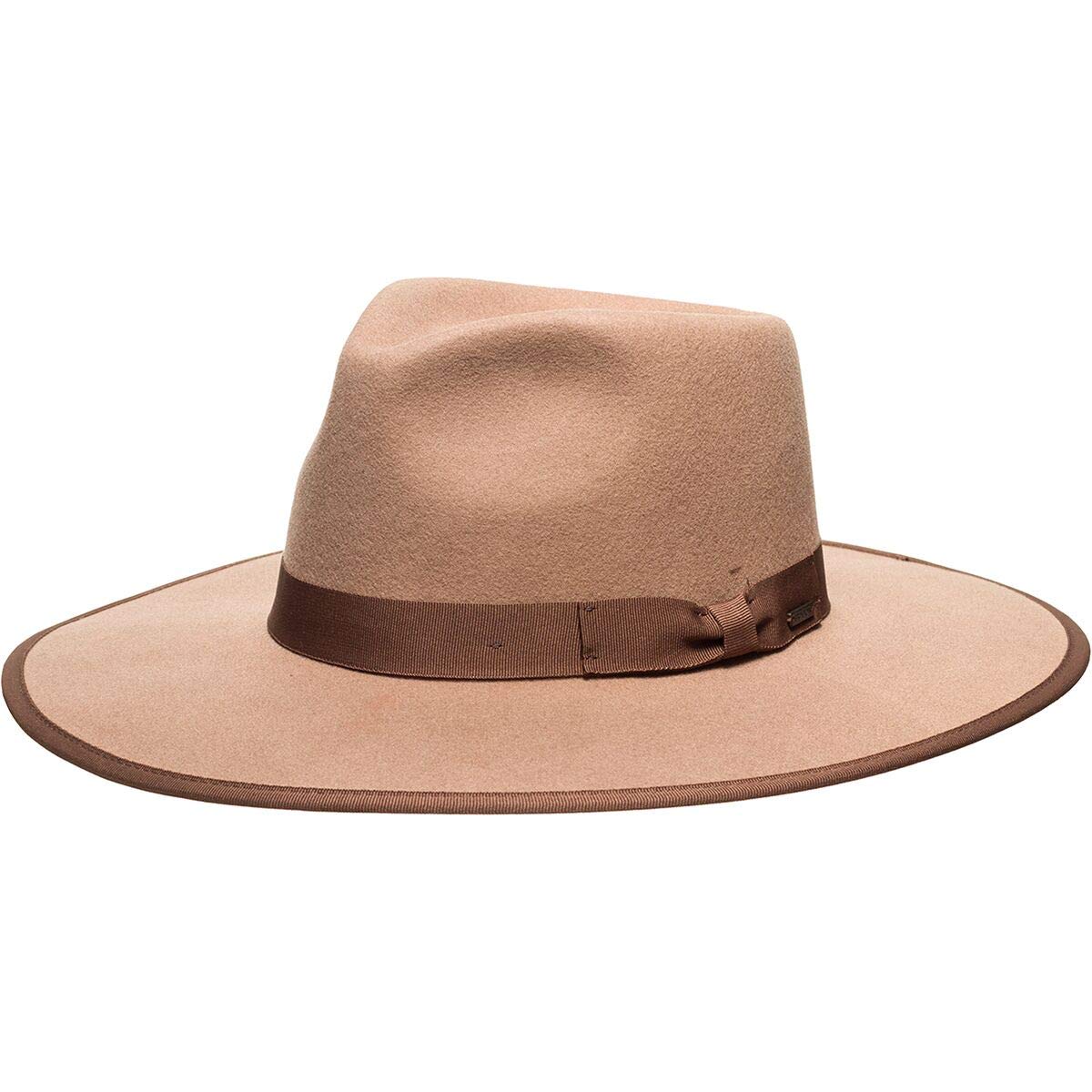 Brixton Men's Fedora Hat - Classic Wool Felt Fedora for Men - Stylish & Comfortable - Perfect for Casual Wear, Outdoor Events & Vintage Fashion