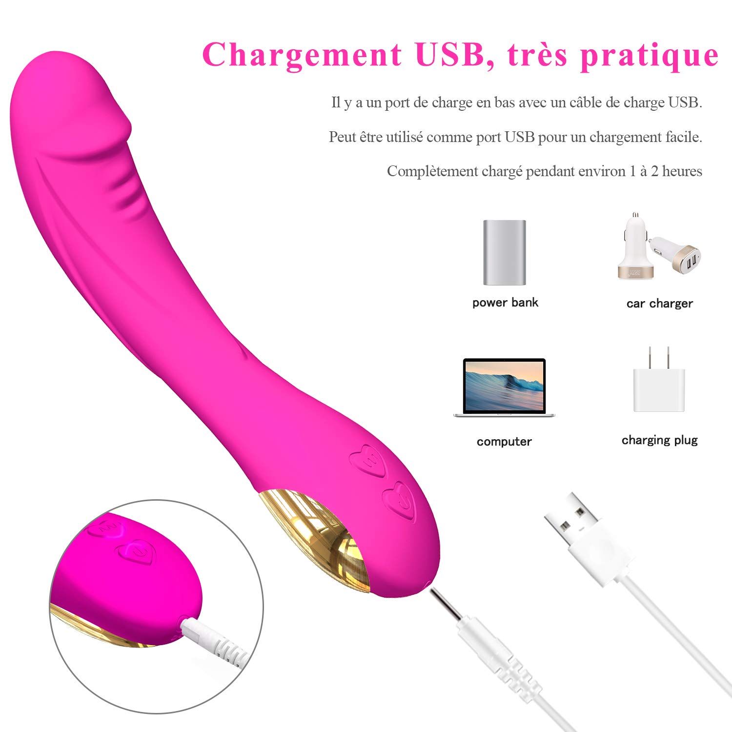 12-Speed Remote Control Clitoral Suction Vibrator for Women - Rechargeable G-Spot & Clitoral Stimulator, Waterproof Couples Sex Toy for Long Distance Play & Intimate Pleasure - Perfect for Solo Use & Couples Play