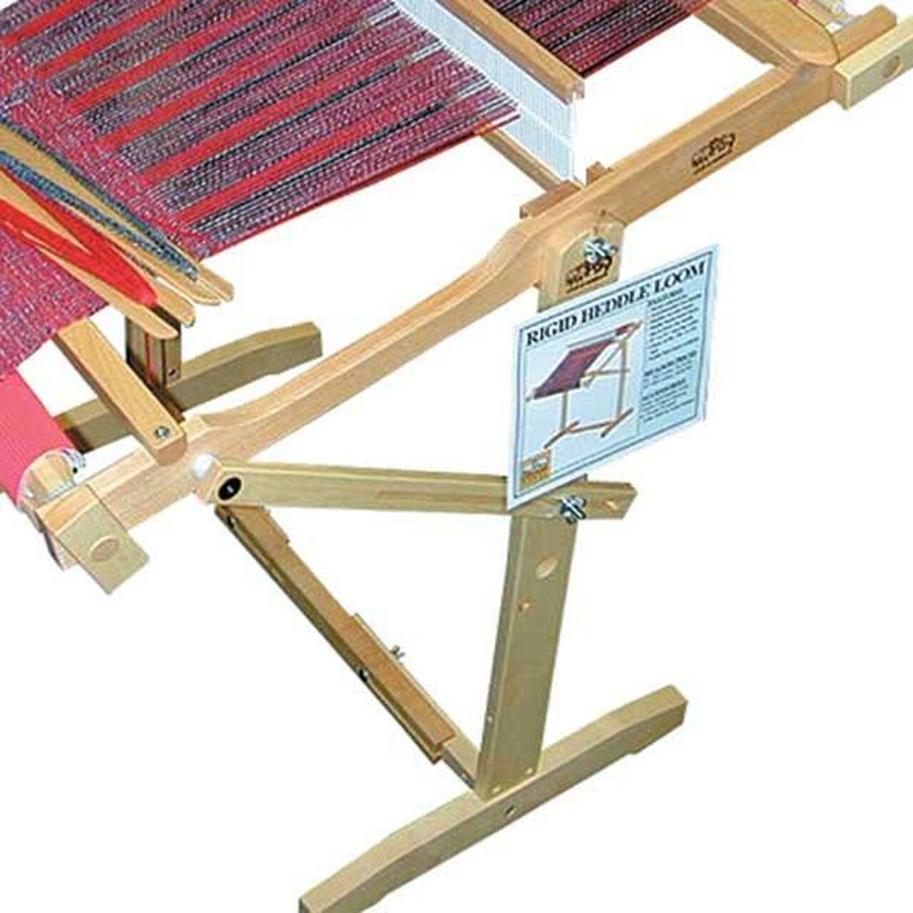 Schacht Trestle Floor Stand - Heavy Duty Loom Stand for Weaving, Spinning & Crafting - Perfect for Handmade Yarn Projects & Home Decor DIY