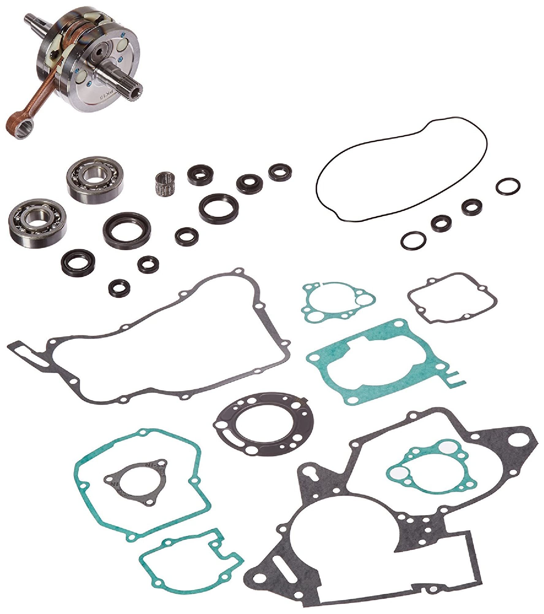 HOT RODS Complete Bottom End Engine Rebuild Kit CBK0021 - High Performance Crankshaft, Bearings & Gaskets for Muscle Cars & Hot Rods - Perfect for Engine Restoration & Racing Upgrades
