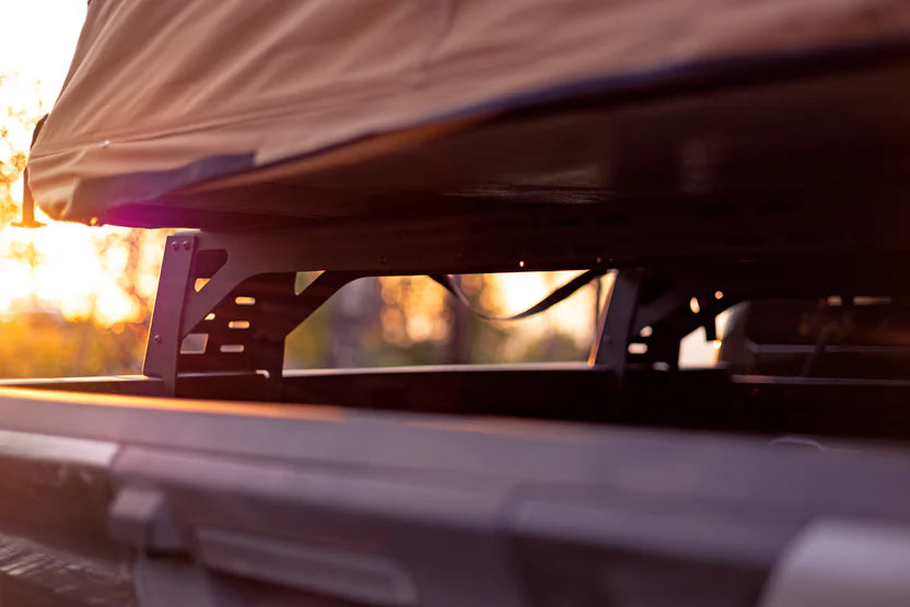 Rago Fabrication Universal Truck Bed Rack Crossbars - Heavy Duty Aluminum Roof Rack Crossmembers for Pickup Trucks | Perfect for Hauling Kayaks, Ladders & Cargo | Fits Most Truck Models