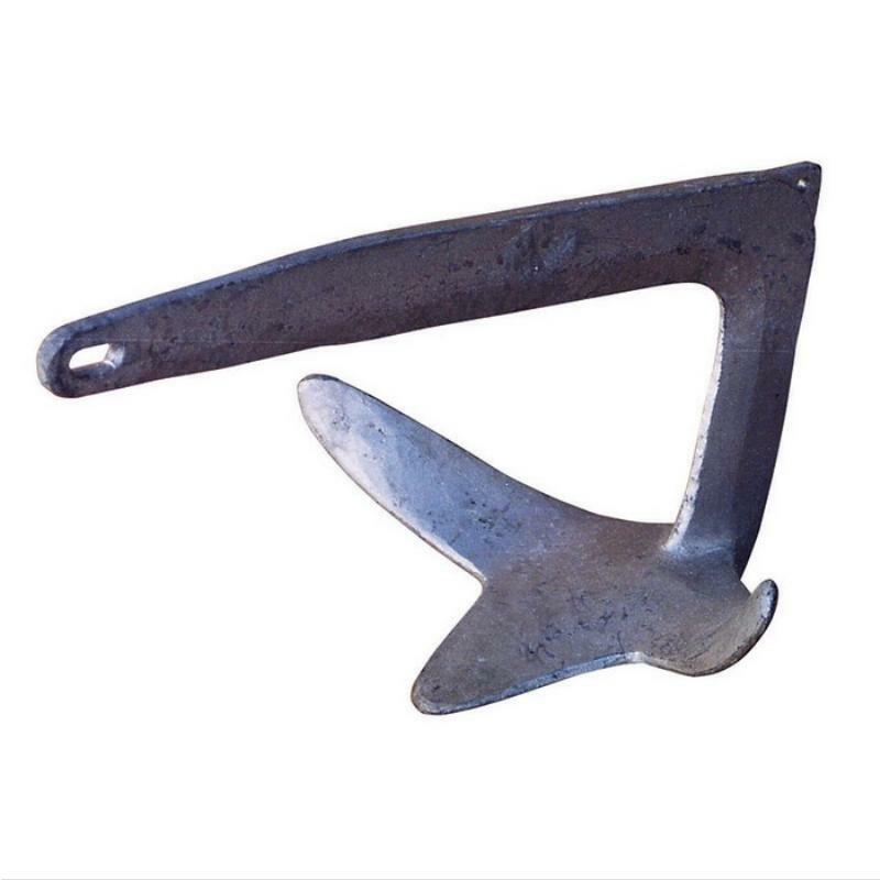 BLA Self Aligning Anchor - 316 Grade Stainless Steel & Galvanized - 15kg Capacity - Heavy Duty Marine & Construction Hardware for Docks, Bridges & Industrial Use