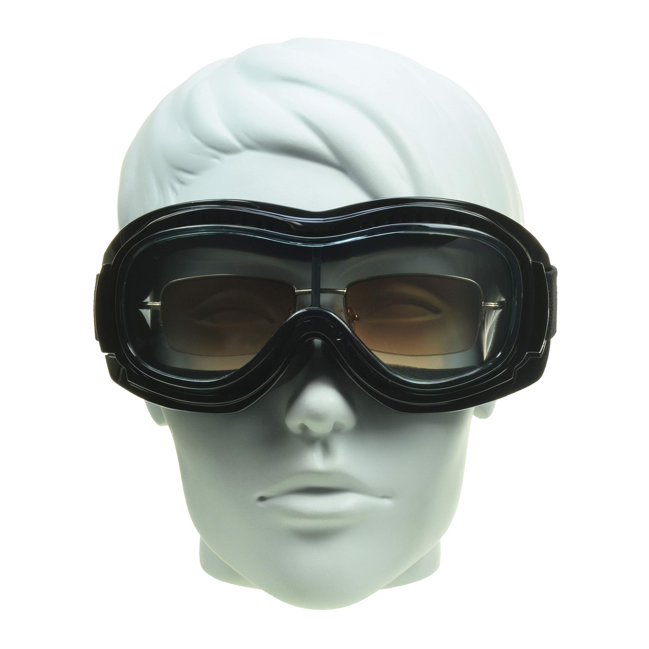 Bikershades Motorcycle Riding Over Glasses Goggles for Men & Women - UV Protection, Anti-Fog, Windproof - Perfect for Day & Night Riding, Commuting, and Outdoor Adventures