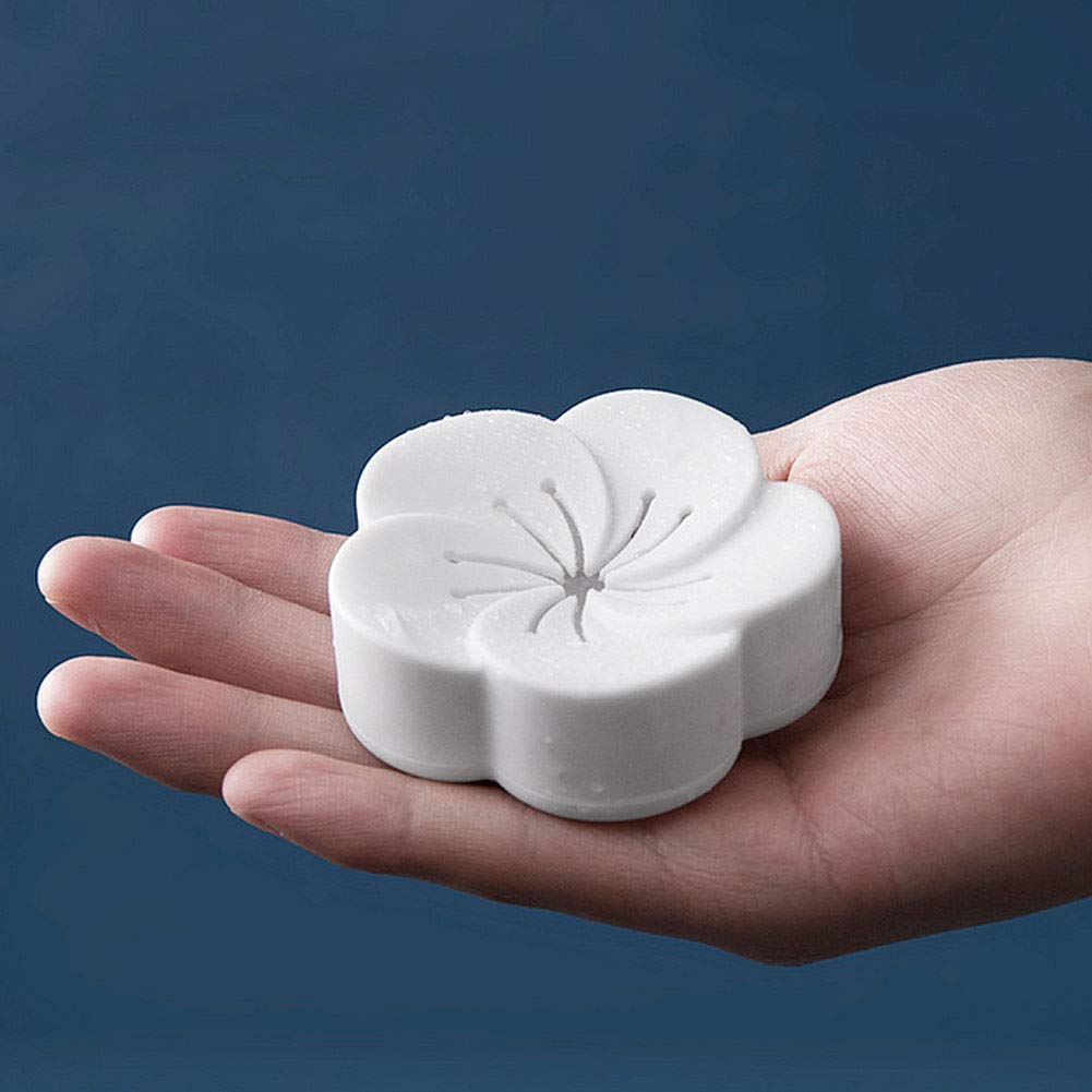 AKOAK 2-Pack Floral Scented Aromatherapy Boxes - Wardrobe & Closet Deodorizer, Home Bedroom & Bathroom Storage Organizer - White | Perfect for Freshening Closets, Drawers, and Small Spaces