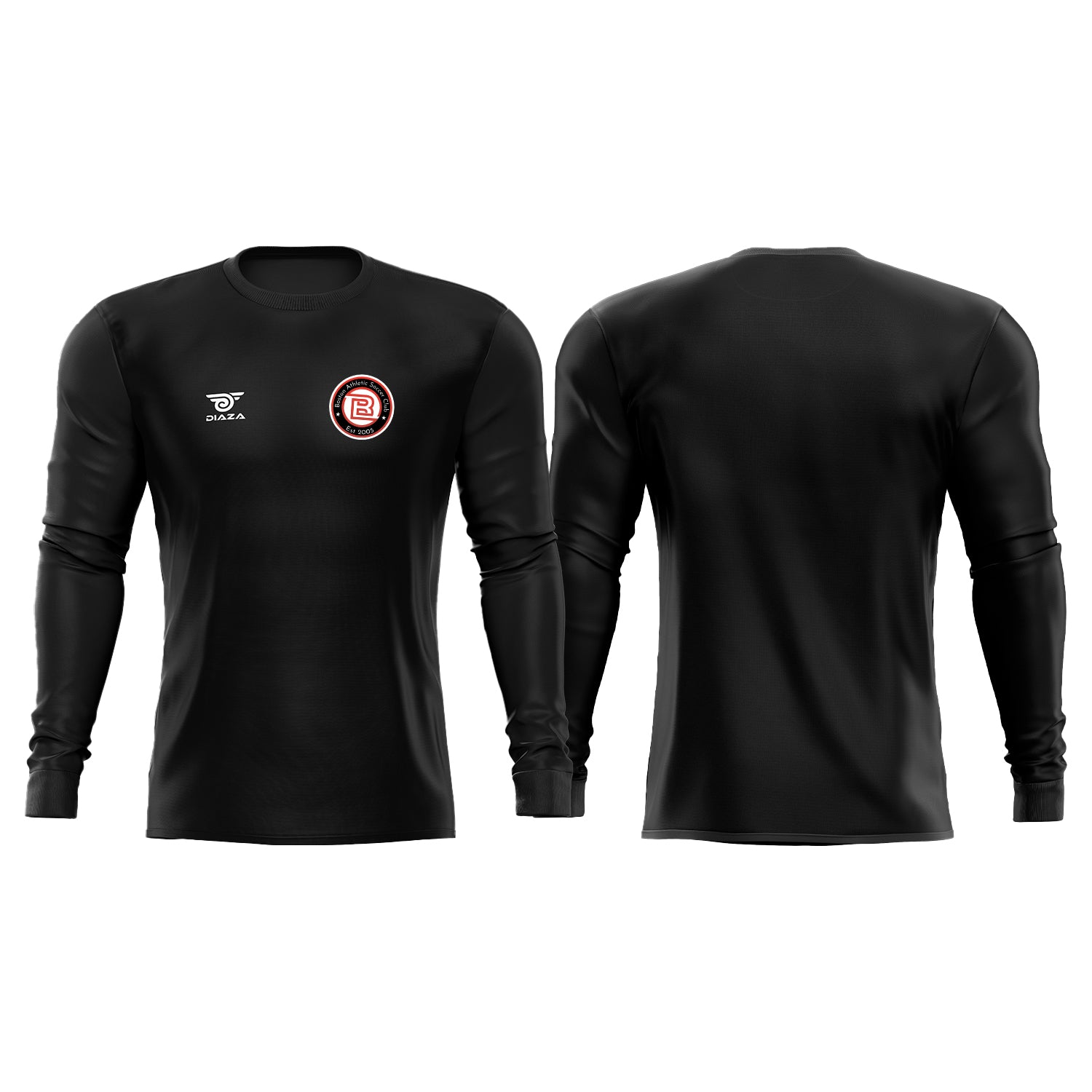Boston Athletic Soccer Long Sleeve Dri-Fit Shirt - Moisture Wicking Performance Jersey for Men & Women - Perfect for Training, Matches & Outdoor Sports