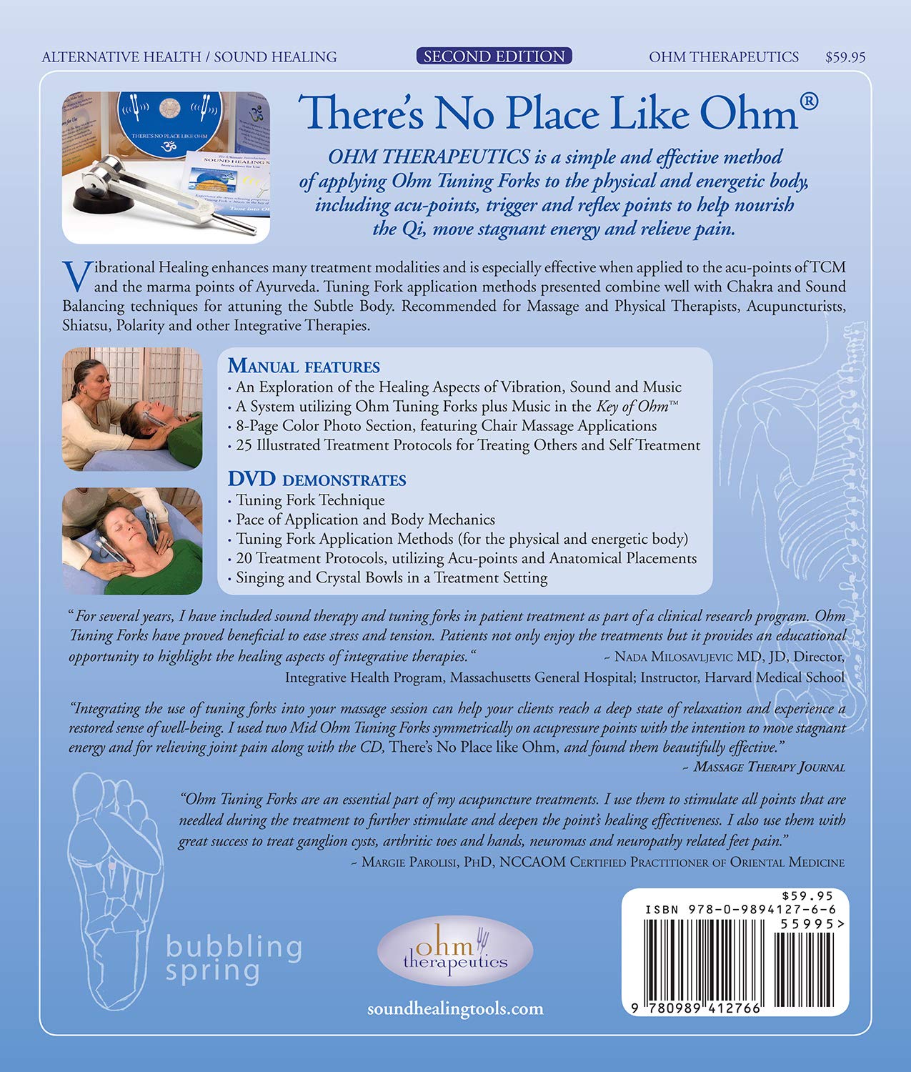 Ohm Therapeutics Tuning Forks Set - Professional Vibrational Healing Tools for Bodyworkers, Energy Practitioners & Sound Therapy | Relaxation, Chakra Balancing & Energy Alignment