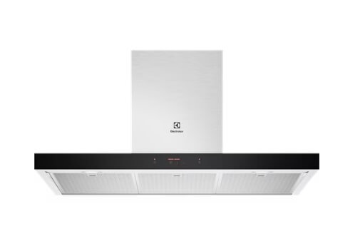 Electrolux ECT9740S 90cm UltimateTaste 500 Stainless Steel Chimney Cooker Hood & EHI635BE 60cm UltimateTaste 700 3-Zone Induction Cooktop - Professional Kitchen Ventilation and Cooking Solution for Home Chefs