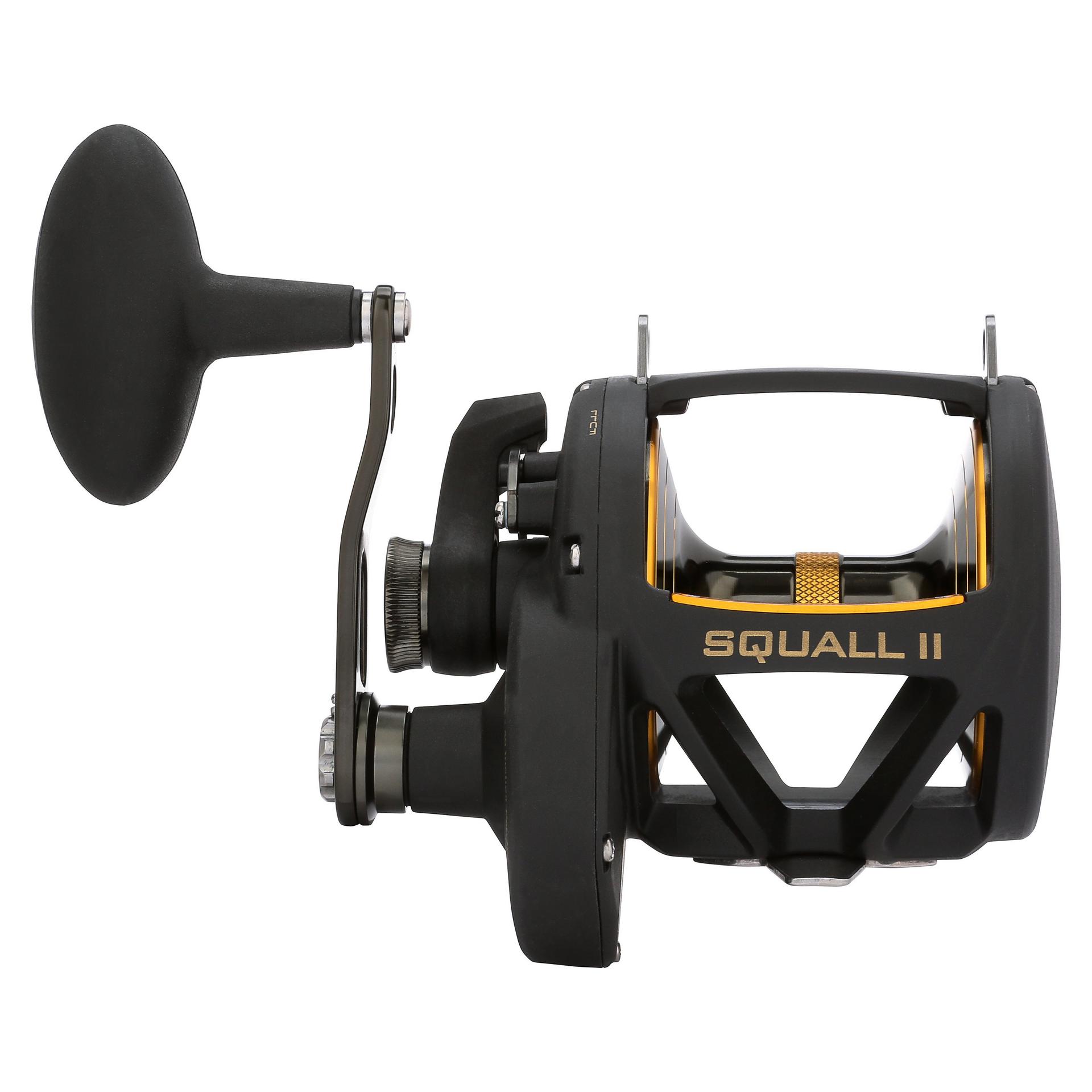 Squall® II Lever Drag Conventional Reel - High Performance Saltwater Fishing Reel for Offshore & Deep Sea Fishing | Durable & Smooth Drag System | Perfect for Trolling, Bottom Fishing & Big Game Fishing