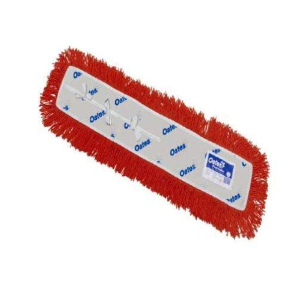 Oates Fringe Modacrylic Dust Control Mop 36 Inch - Premium Static-Free Floor Cleaning for Hardwood, Tile & Laminate - Ideal for Homes, Offices & Commercial Spaces