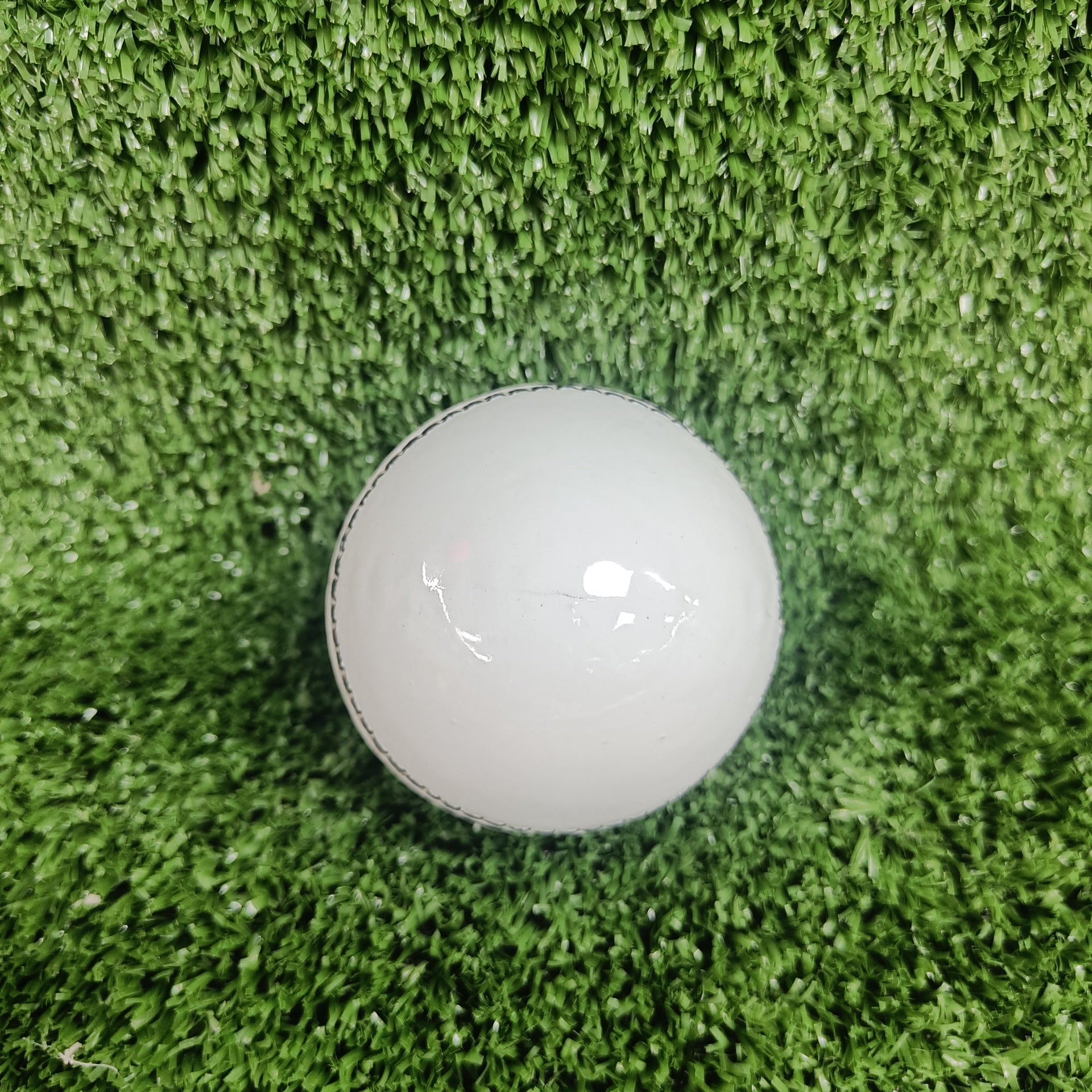 Raydn Women's White Cricket Leather Ball - Premium Quality for Cricket Training & Matches - Perfect for Sports, Practice & Outdoor Games