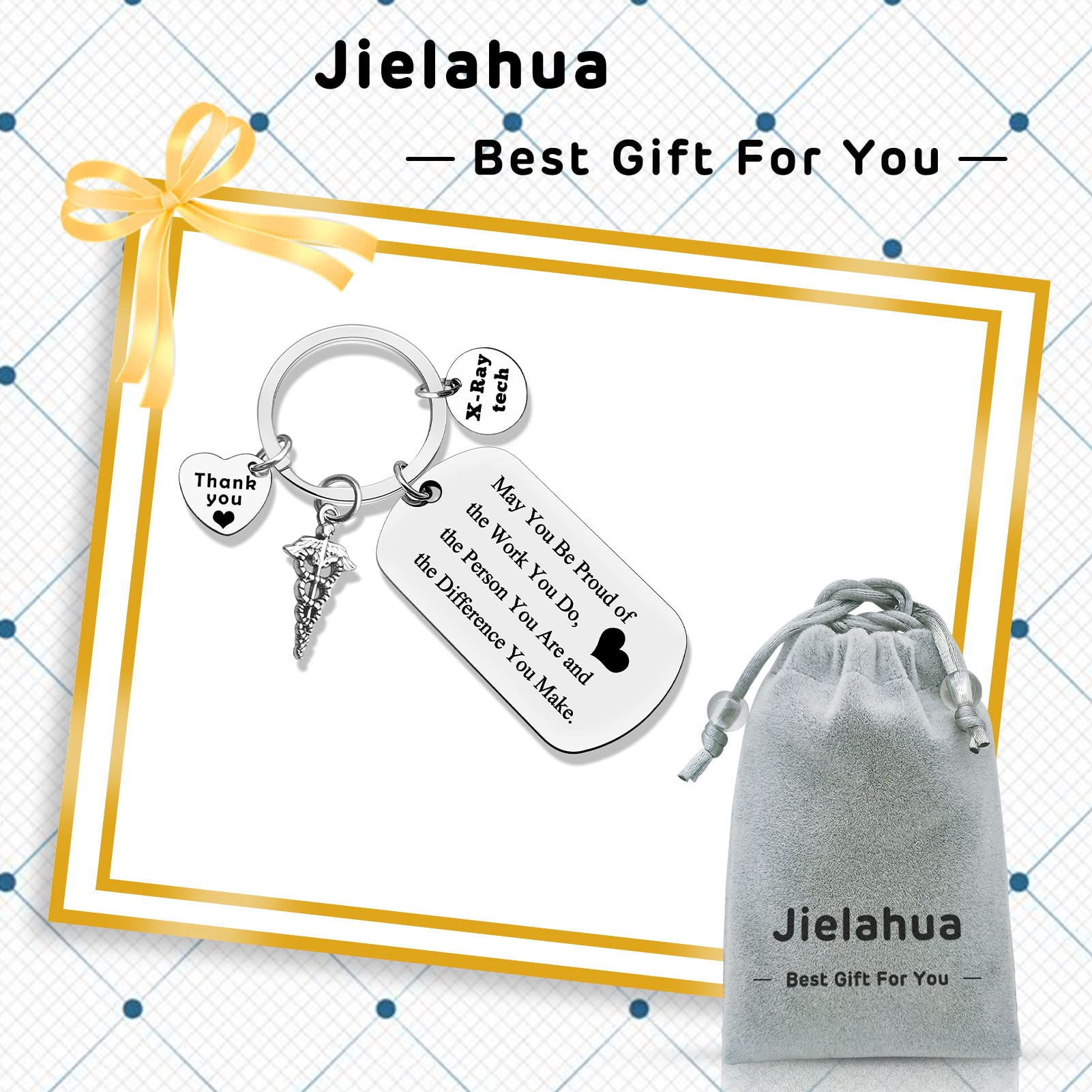 Premium Doctor Keychain - Thoughtful Doctor Appreciation Gift for Women & Men - Perfect for Graduation, White Coat Ceremony & Medical Professionals