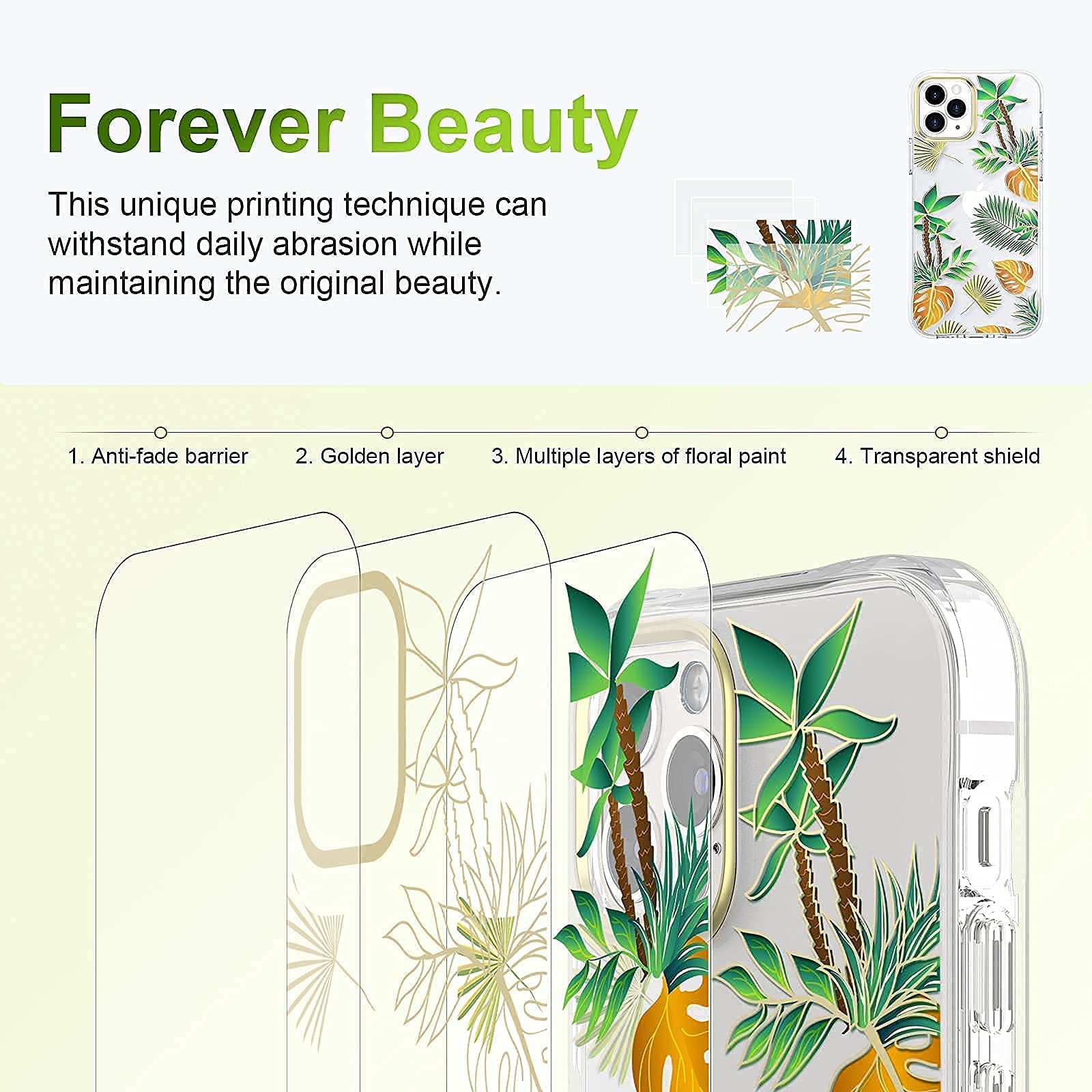 FITO Slim Clear Crystal Case for iPhone 12 & iPhone 12 Pro (6.1 inch) - Yellow-Resistant Protective Cover with Stylish Design | Perfect for Everyday Use, Office & Travel (Coconut Color)