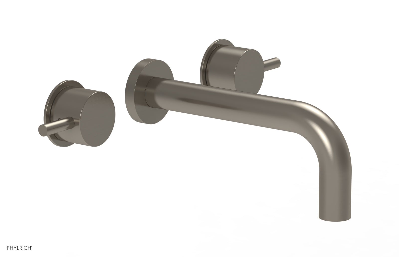 Premium BASIC II Wall-Mounted Lavatory Set 230 14 - Modern Bathroom Sink Faucet for Home & Commercial Use - Perfect for Restrooms, Hotels, and Offices