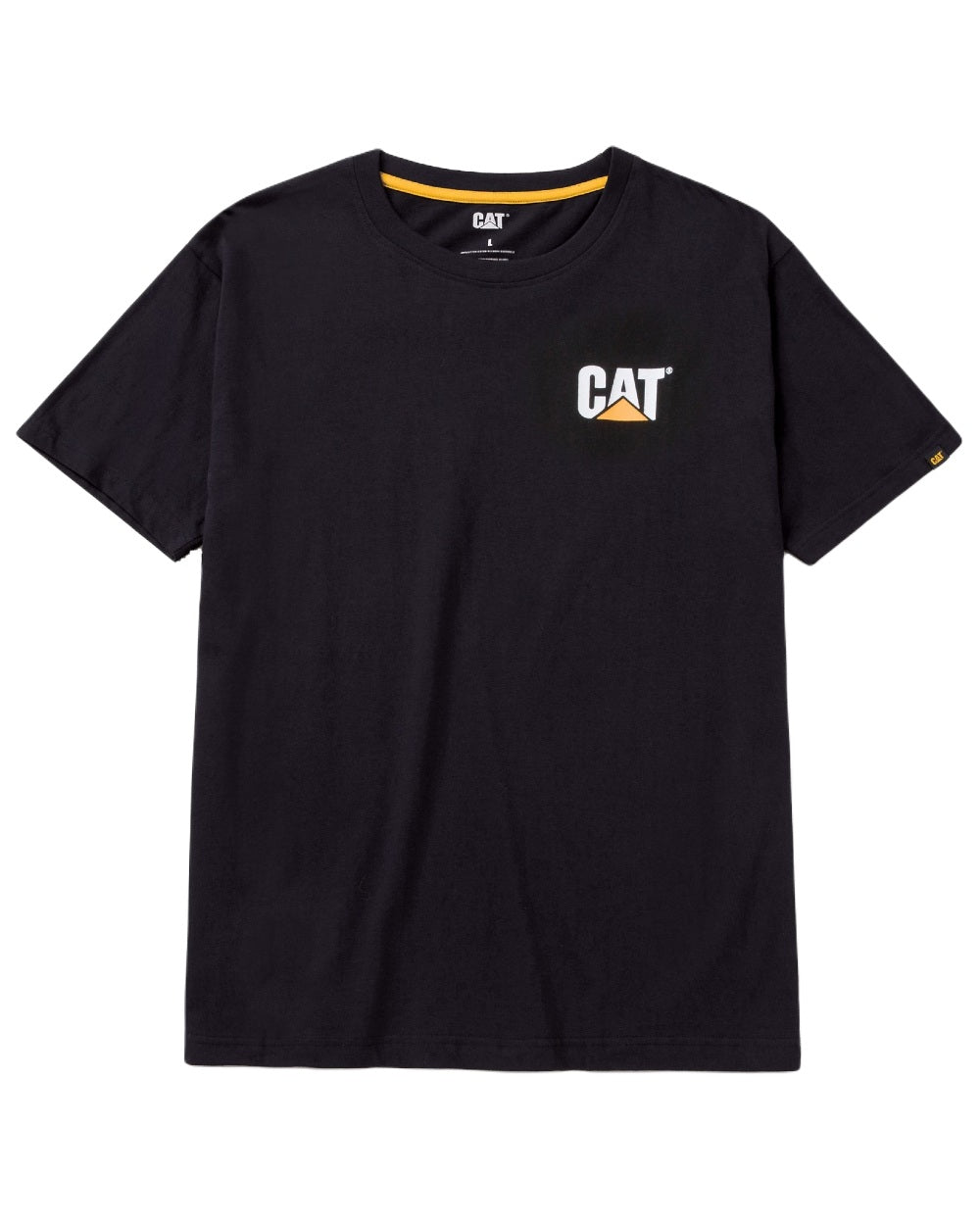 Authentic Caterpillar Branded T-Shirt for Men - Heavy Duty Workwear & Casual Style - Perfect for Construction, Outdoor Work & Everyday Wear