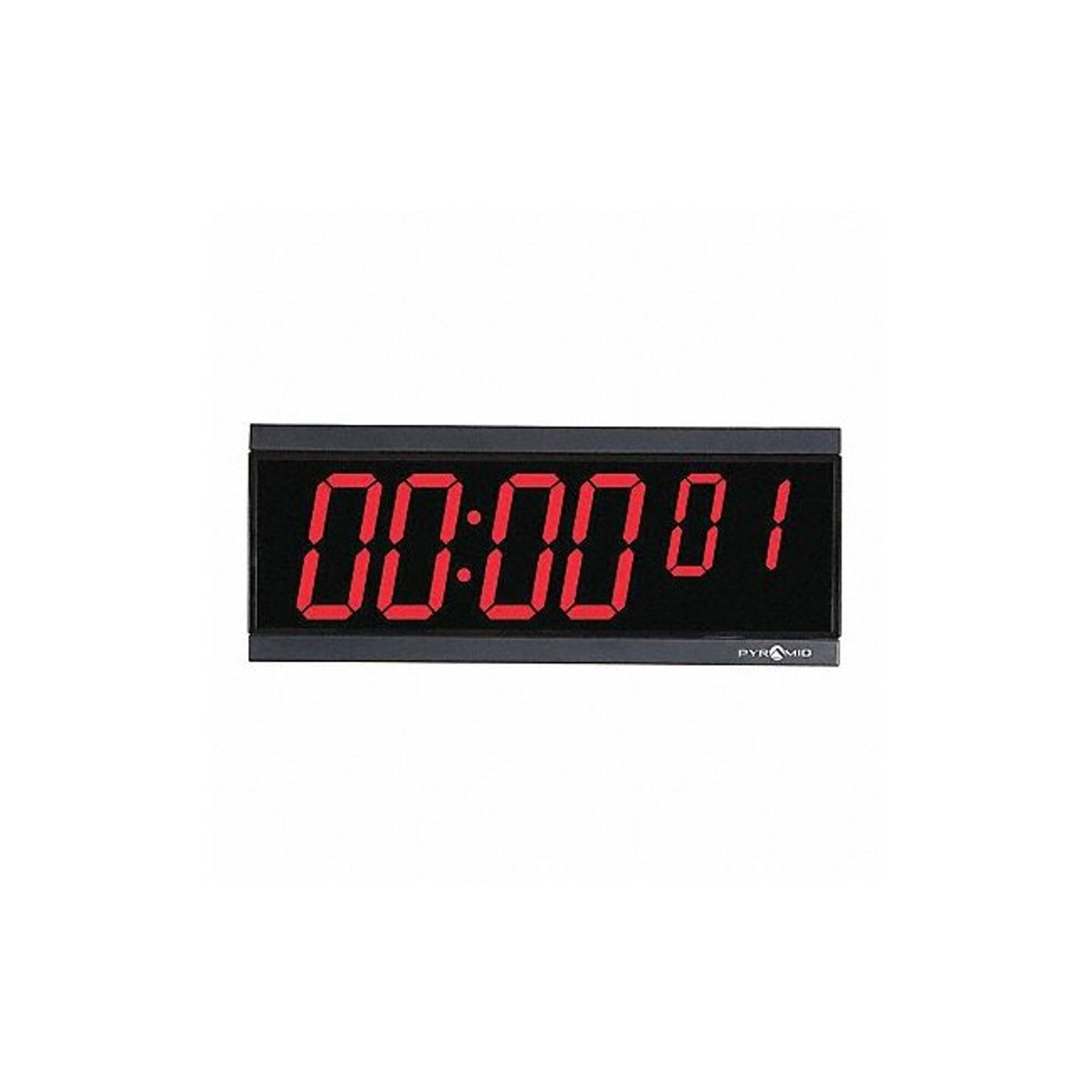Modern Digital Wall Clock with LED Display - Battery Operated or Electric - Perfect for Home, Office, and Classroom Use