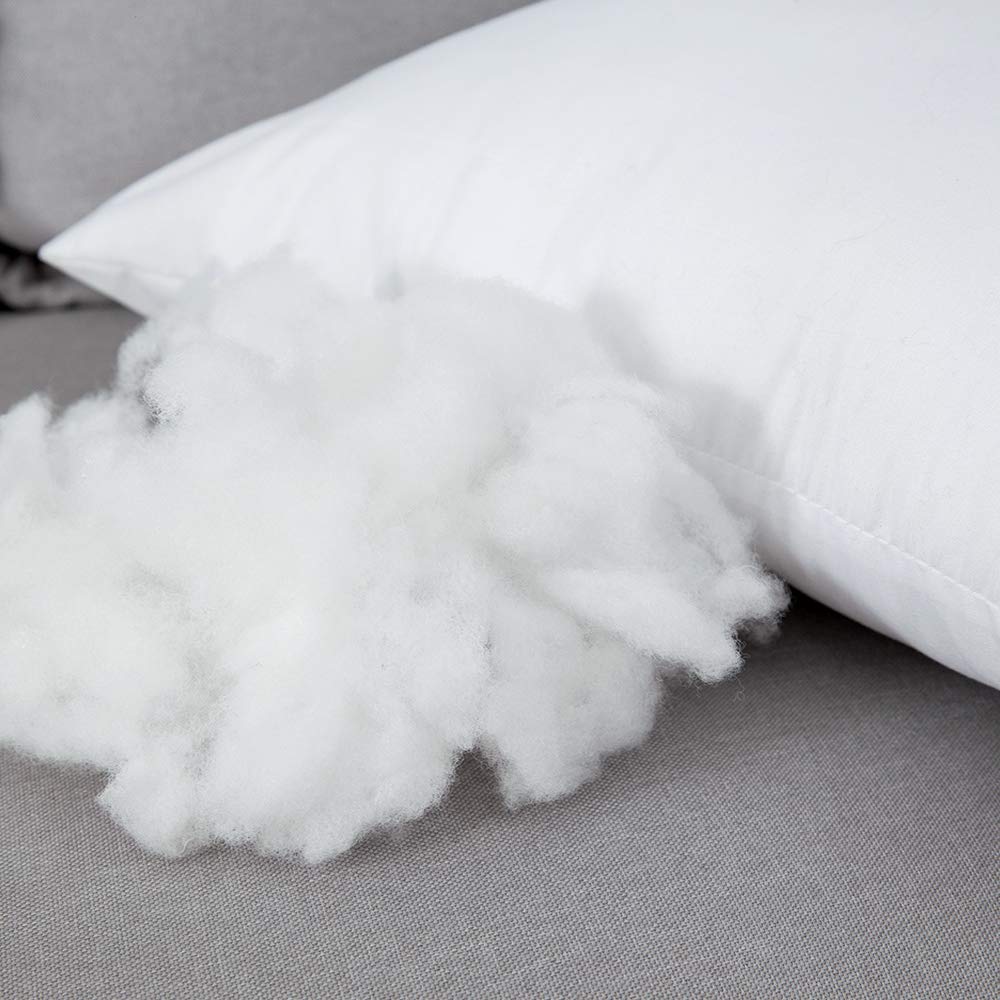 MIULEE Premium 12x12 Inch Throw Pillow Insert - Soft Pillow Stuffer for Decorative Cushions, Bed, Couch & Sofa - Perfect for Home Decor, Living Room Accent & Cozy Comfort