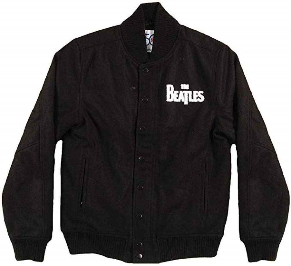The Beatles - Limited Edition Beatles US 64 Varsity Jacket - Vintage Style Music Fan Apparel for Concerts & Casual Wear