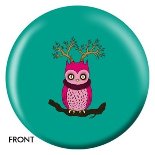 Bowlerstore Unique Owl Design Bowling Ball - Premium Performance for Strikes & Spares - Perfect for League Play & Casual Bowling