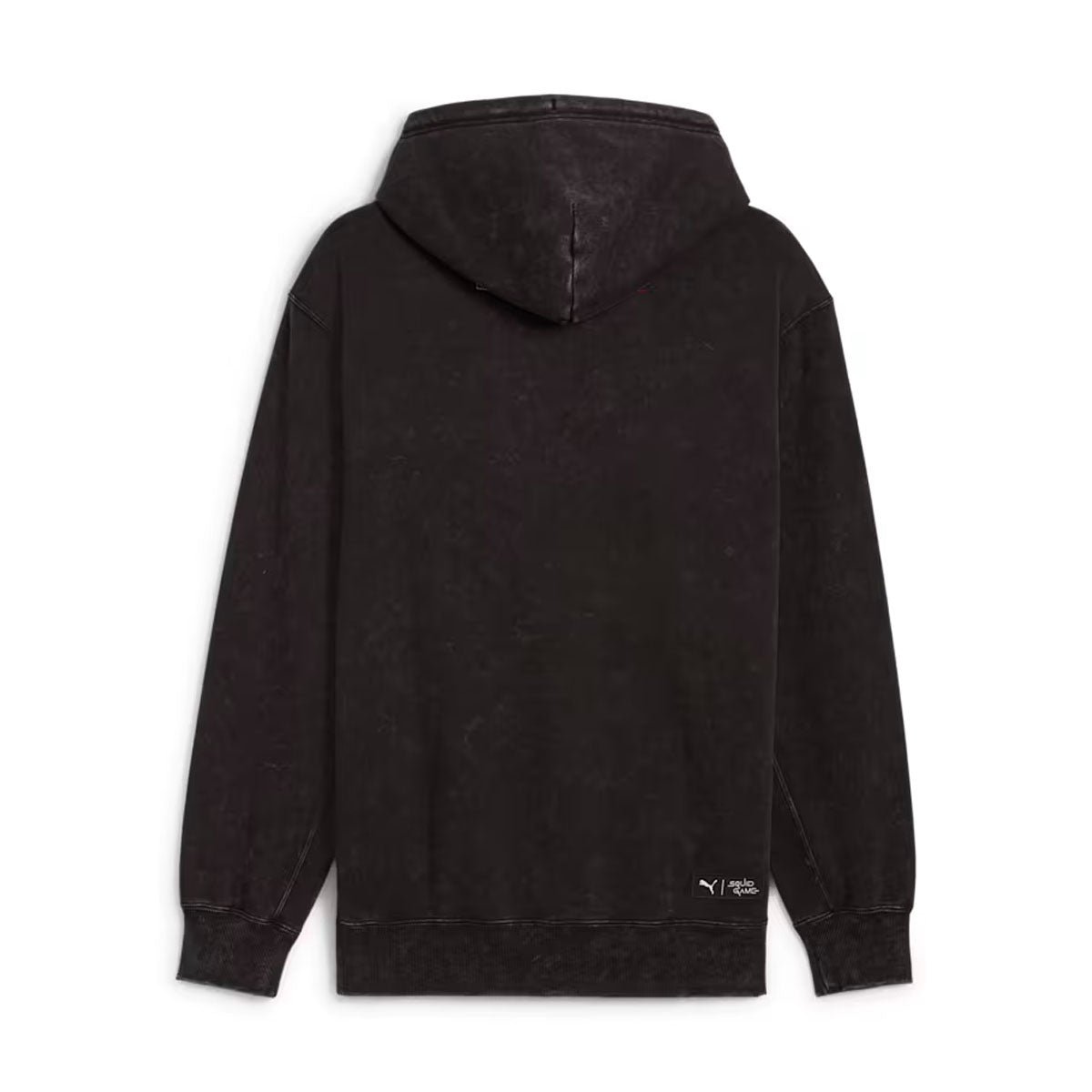 Squid Game Graphic Hoodie - PUMA Black | Unisex Korean Drama Inspired Sweatshirt | Perfect for Cosplay, Halloween & Streetwear Fashion