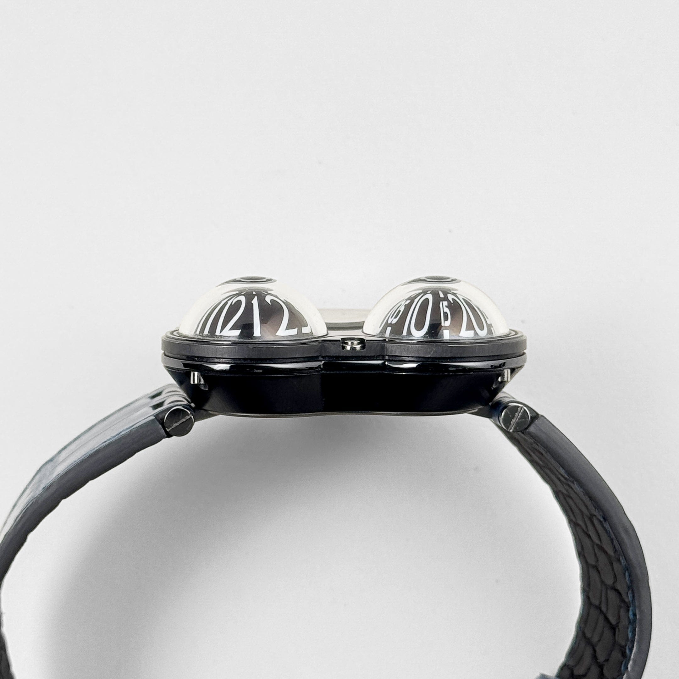 MB&F MoonMachine Black Titanium Dark Blue Sky 34.BTL.B Limited Edition Watch - Luxury Mechanical Timepiece for Men - Perfect for Formal Events & Collector's Display