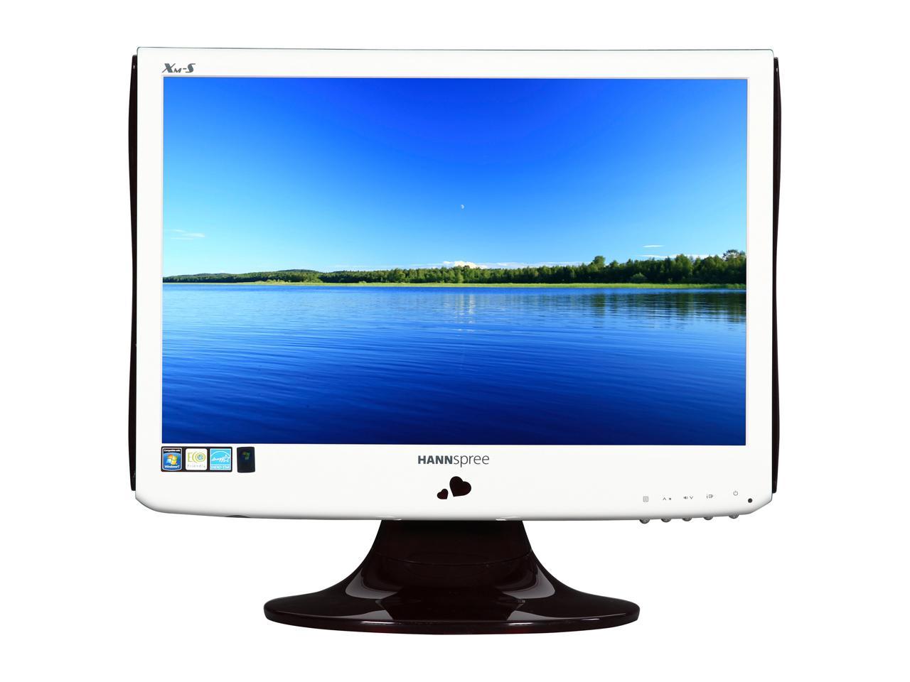 HANNspree SM198DPW 19-inch LCD Monitor 1440x900 Resolution with VGA & DVI-D (HDCP) - Perfect for Home Office, Gaming, and Multimedia Use
