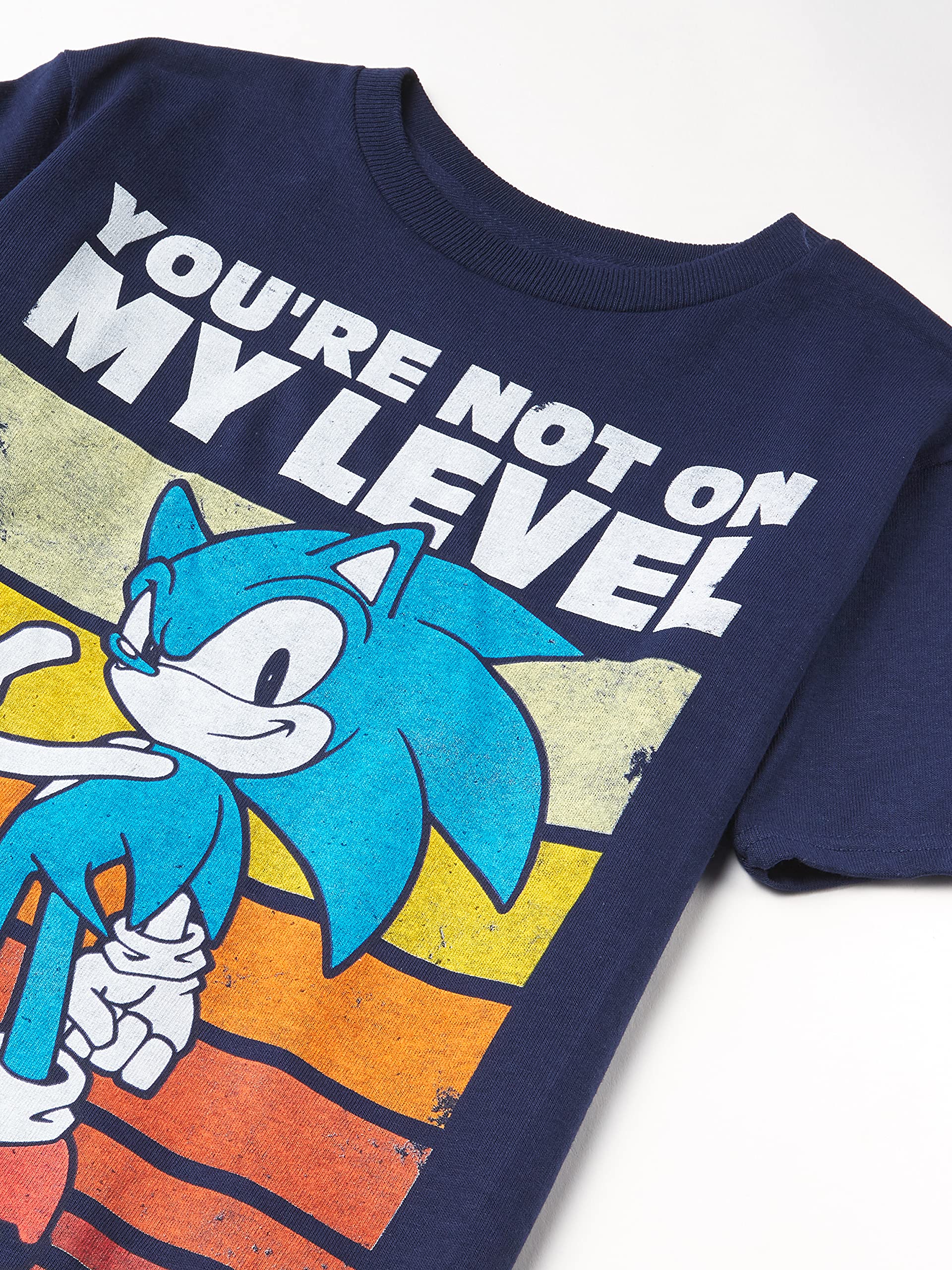 **Sonic The Hedgehog Boys' Short Sleeve T-Shirt - Official Sega Licensed Graphic Tee for Kids & Fans - Perfect for Gaming, Cosplay & Everyday Wear**
