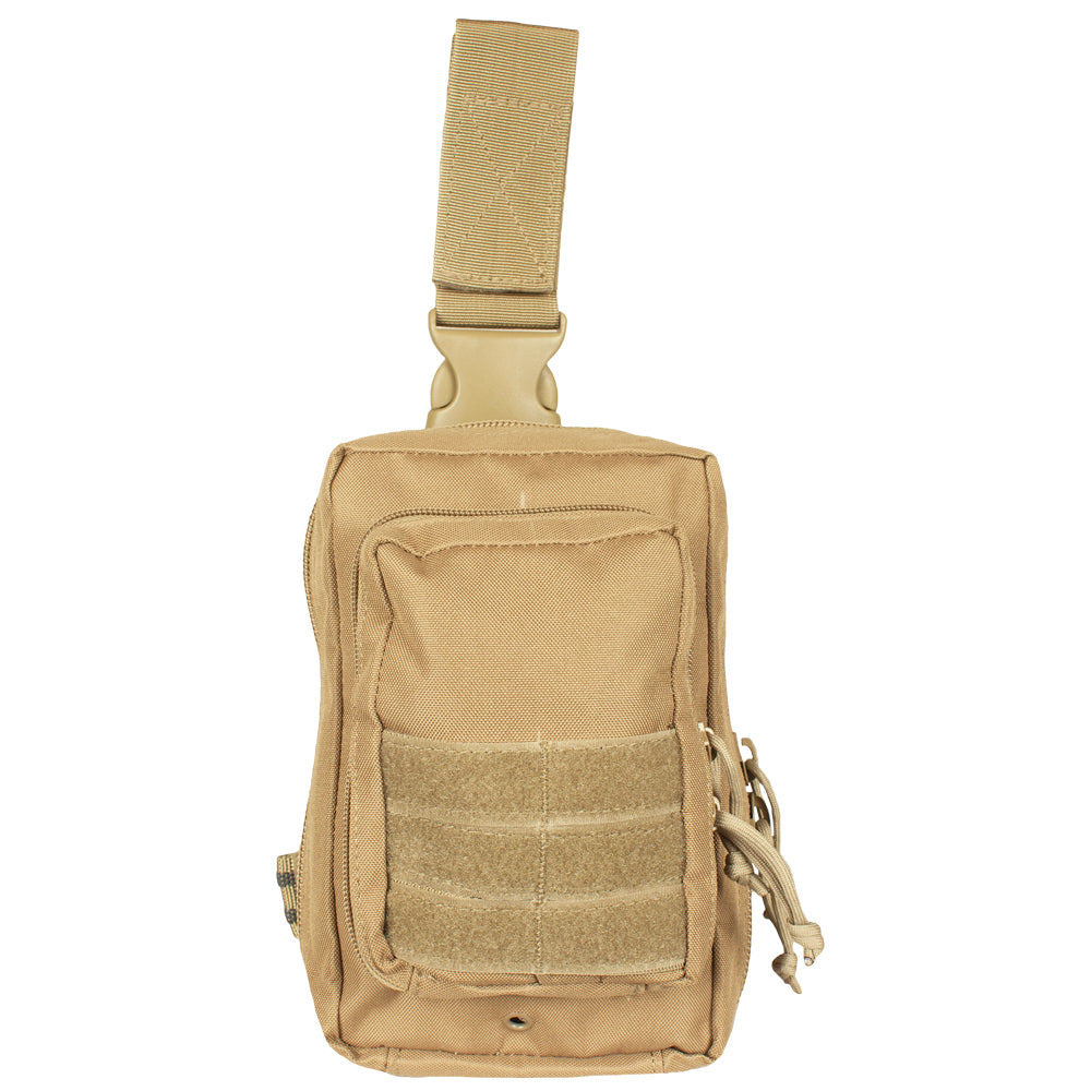 Tactical Drop Leg First Responder Pouch - EMT, Police & Military Utility Belt Holster - Perfect for Emergency Gear, Medical Supplies & Tools - Outdoor, Survival & Duty Use