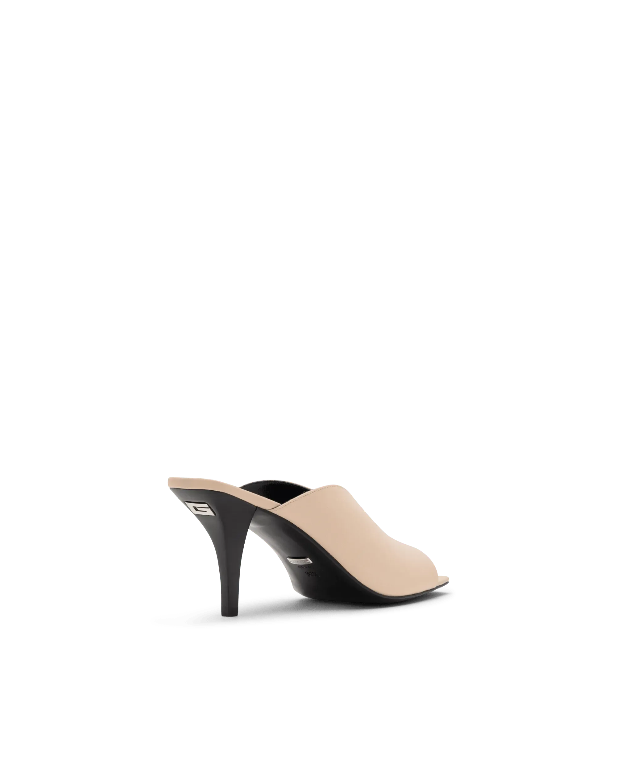 Cut Out Leather Mules for Women - Comfortable Slip On Shoes for Casual Wear, Office & Home
