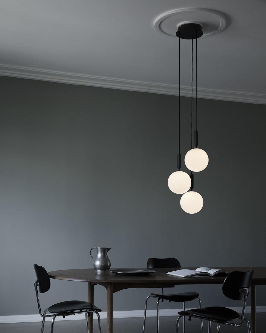 Modern Luminae Pendant Light - Adjustable Hanging Fixture for Kitchen Island, Dining Room & Bedroom - Energy Efficient LED Ceiling Light with Dimmable Function