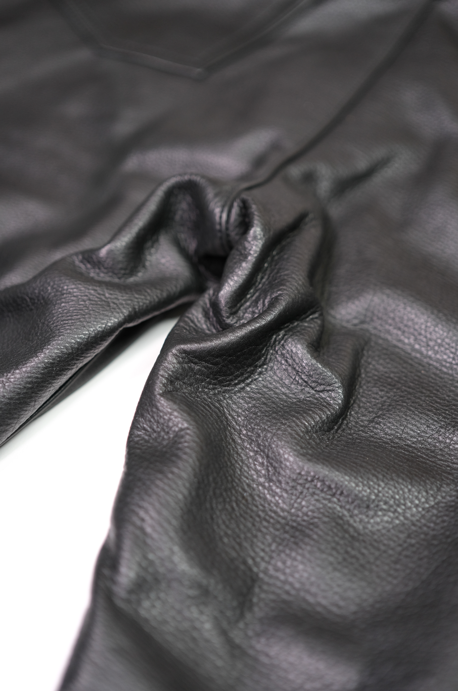 Premium Black Steerhide Leather Pants for Men & Women - High-Quality Genuine Leather Motorcycle Pants for Riding, Fashion & Everyday Wear