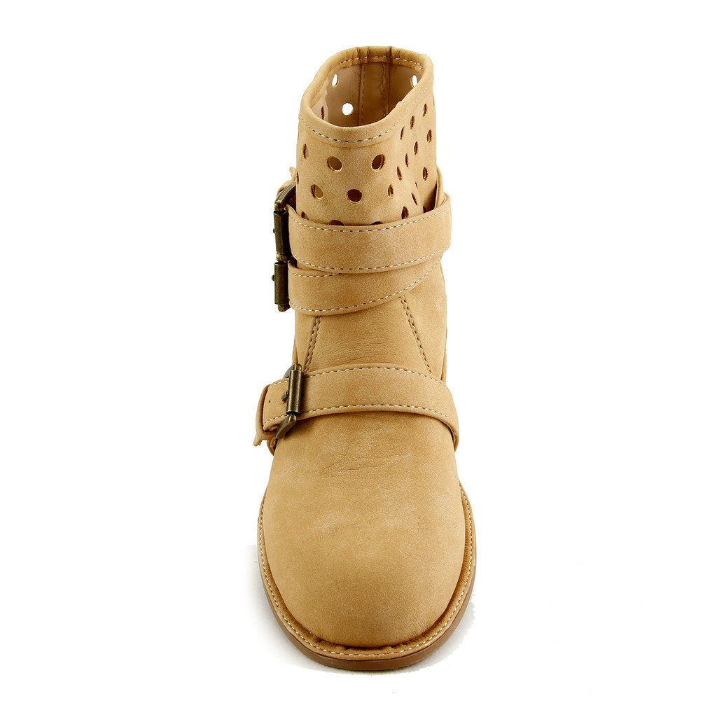 The Doll Maker Flat Bootie - Women's Comfortable Slip-On Shoes for Casual Wear, Indoor & Outdoor Use