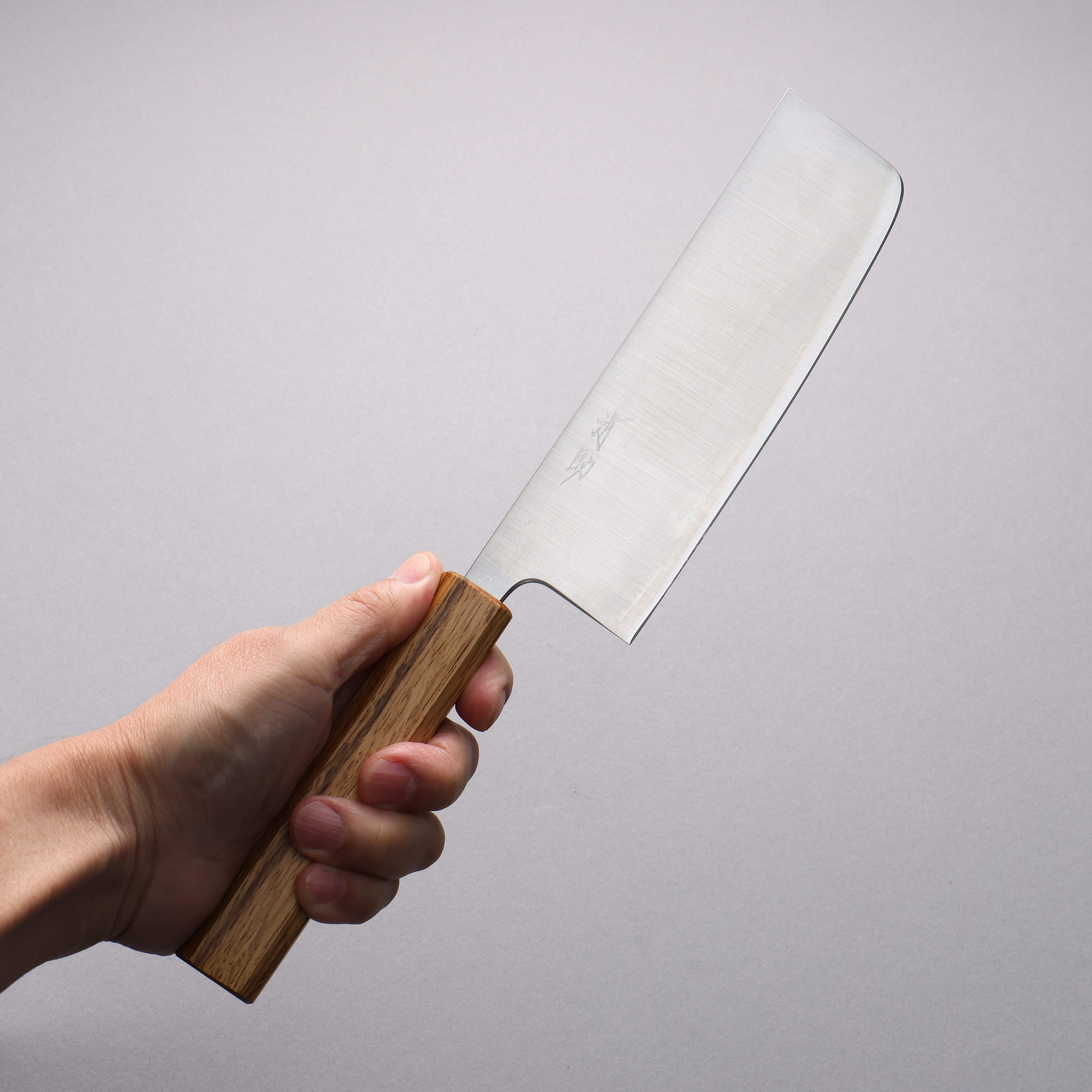 Premium Seisuke Silver Steel No.3 Migaki Nakiri Knife 165mm - Japanese Vegetable Cleaver with White Oak Handle - Perfect for Sushi, Vegetables & Asian Cuisine