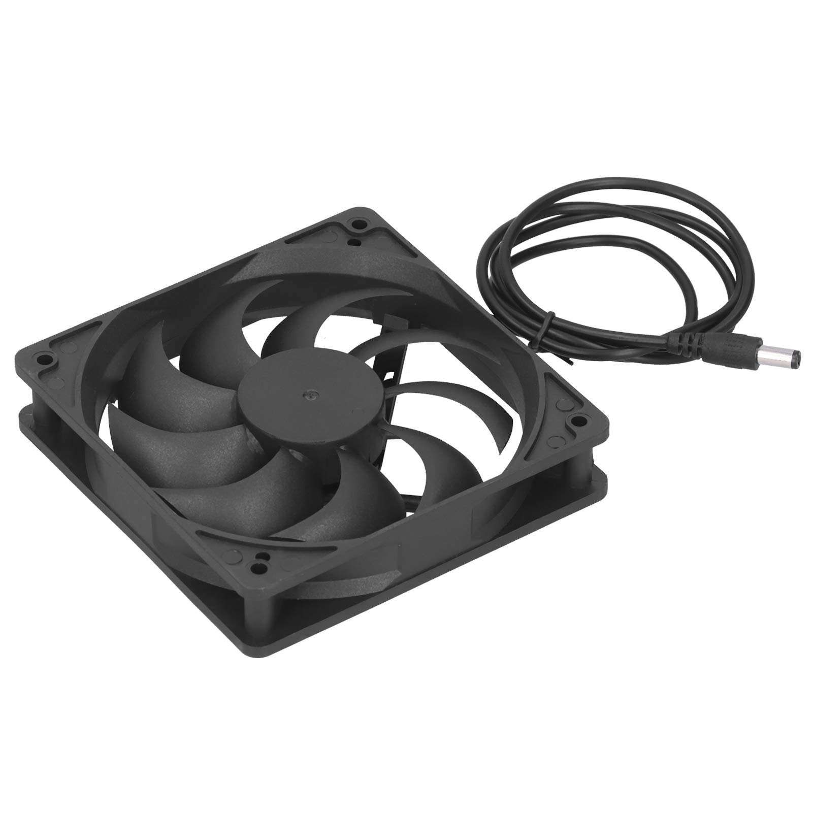 Jiawu 5W Solar Panel Fan Kit - Solar Powered Ventilation Fan for Chicken Coops, Greenhouses, Sheds & Pet Houses | Energy Efficient Exhaust Fan with Solar Panel Board | Perfect for Outdoor Cooling & Air Circulation