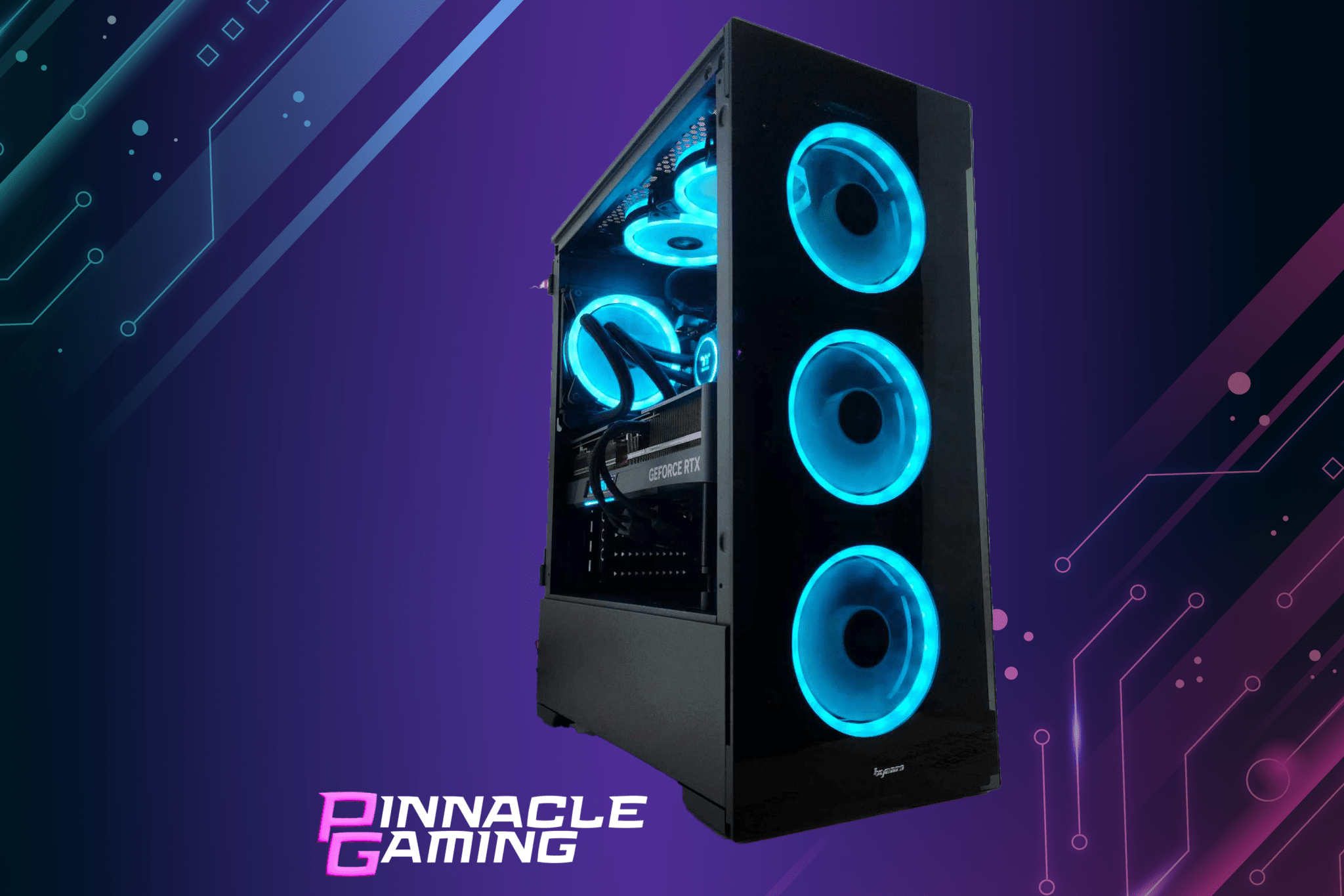 Custom Gaming PC Desktop Computer - AMD Ryzen 9, RX 9070 XT 16GB GPU, 2TB SSD, 64GB DDR5 RAM - Ultimate Gaming & Streaming Setup for Esports & 4K Gaming