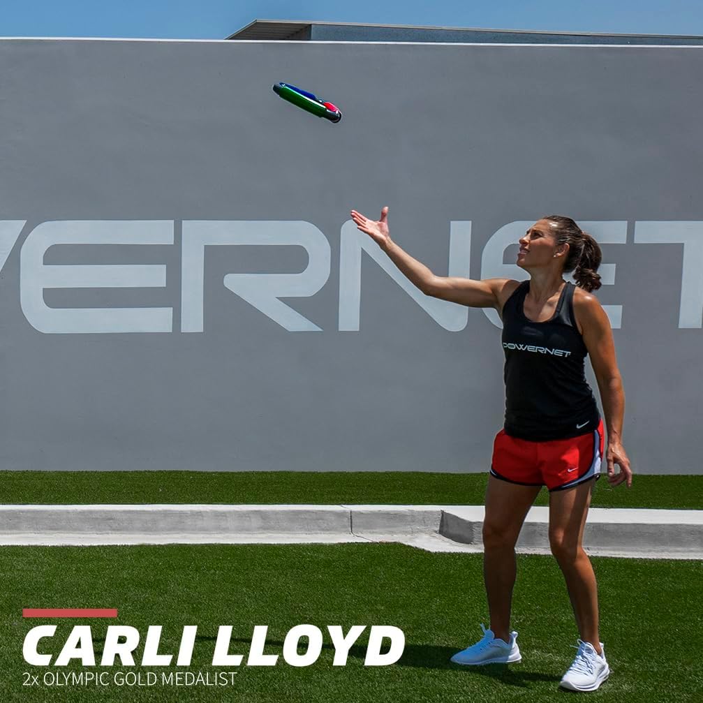 Tri Action Catch Ball Game - Improve Hand Eye Coordination & Reflex Agility - Perfect for Kids Outdoor Play, Sports Training, and Family Fun Activities